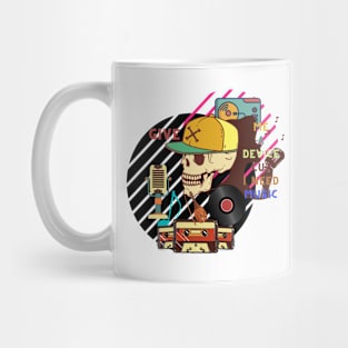 Give Me a Device Cuz I Need Music Mug